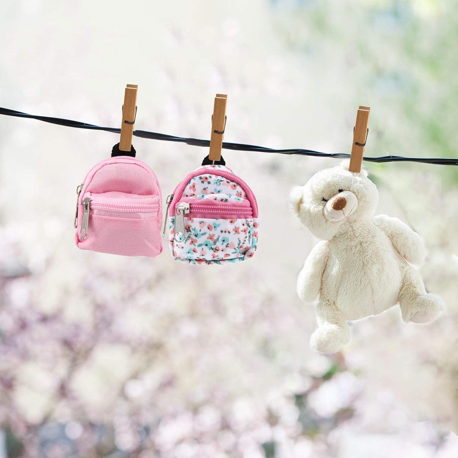 Mochilas para Muñecas Skylety - 10 Pcs Mini Accesorios