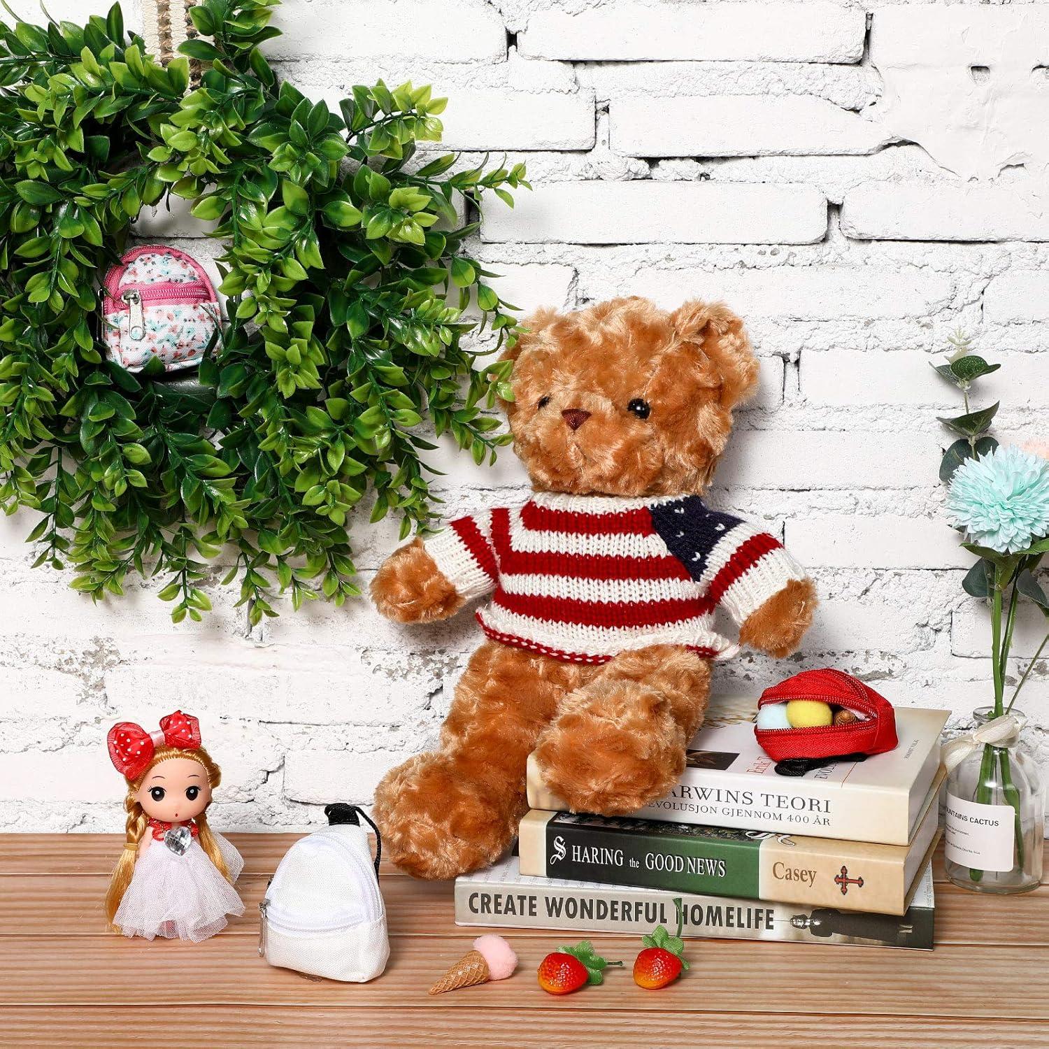 Mochilas para Muñecas Skylety - 10 Pcs Mini Accesorios