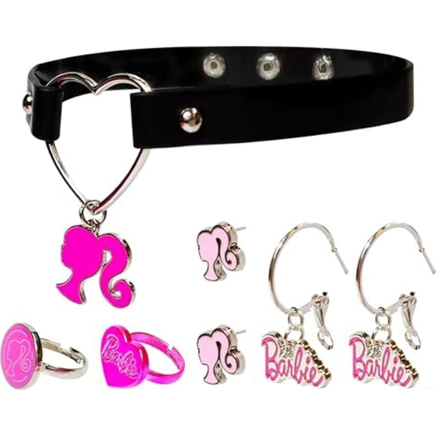 Conjunto de Joyería para Niñas LUV HER Barbie - 2 Piezas