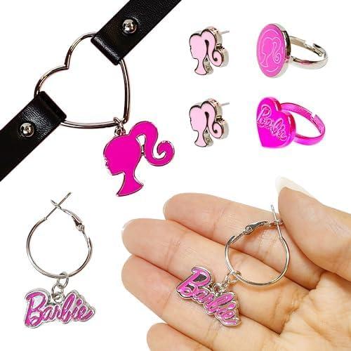 Conjunto de Joyería para Niñas LUV HER Barbie - 2 Piezas