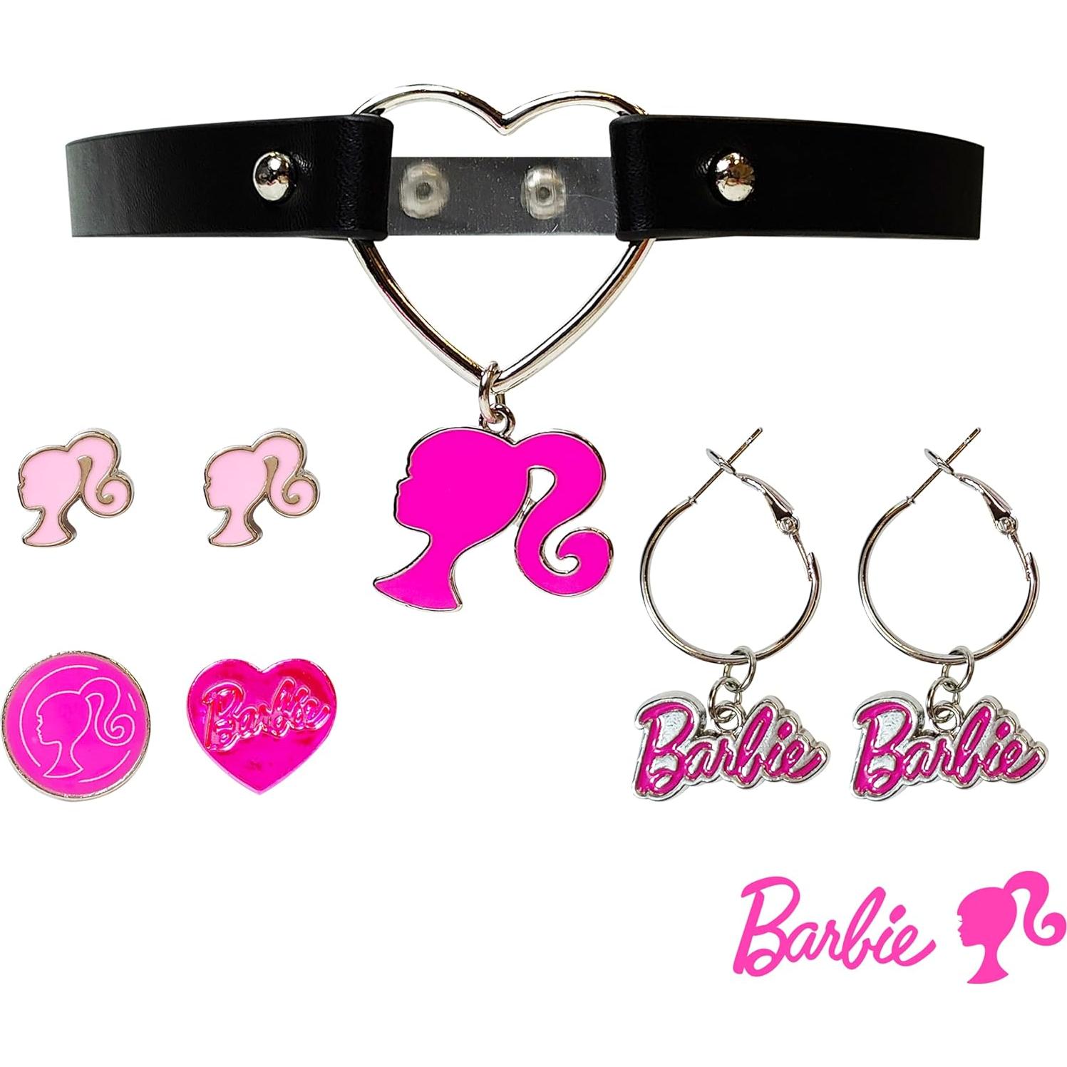 Conjunto de Joyería para Niñas LUV HER Barbie - 2 Piezas