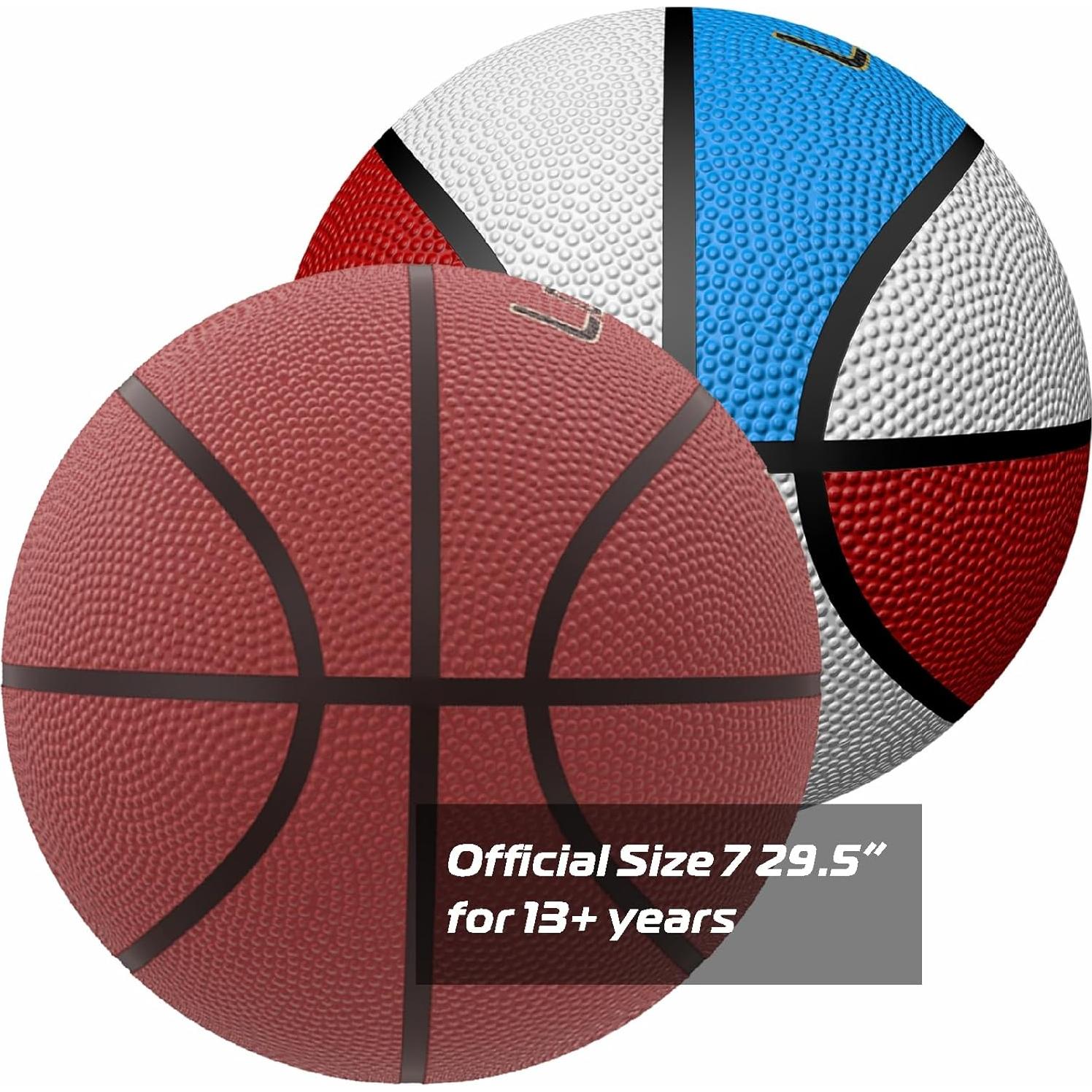 Balón de Baloncesto Longsail Tamaño 7 Goma 29.5 cm