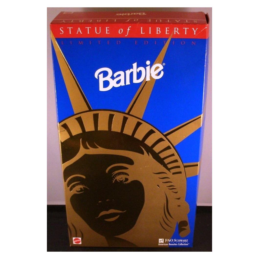 Muñeca Barbie Estatua de la Libertad Edición Limitada 1995