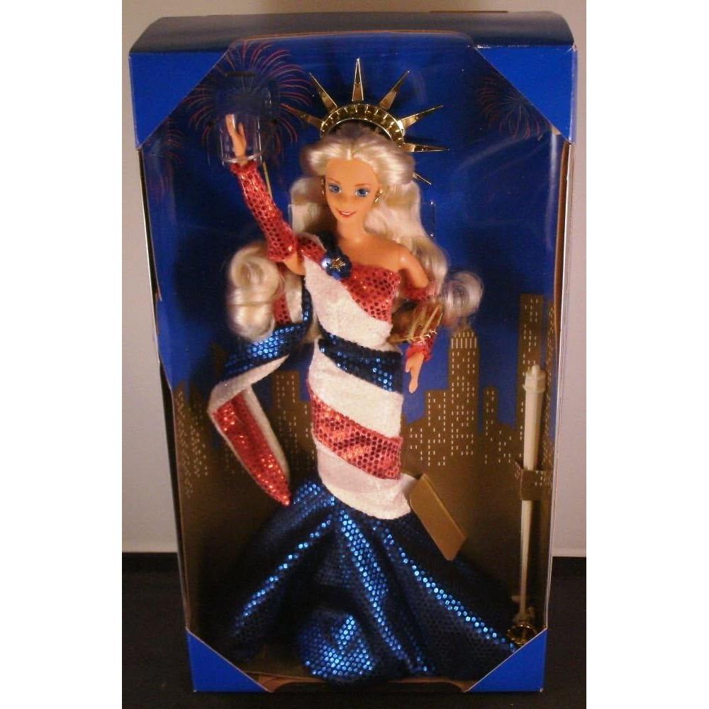 Muñeca Barbie Estatua de la Libertad Edición Limitada 1995