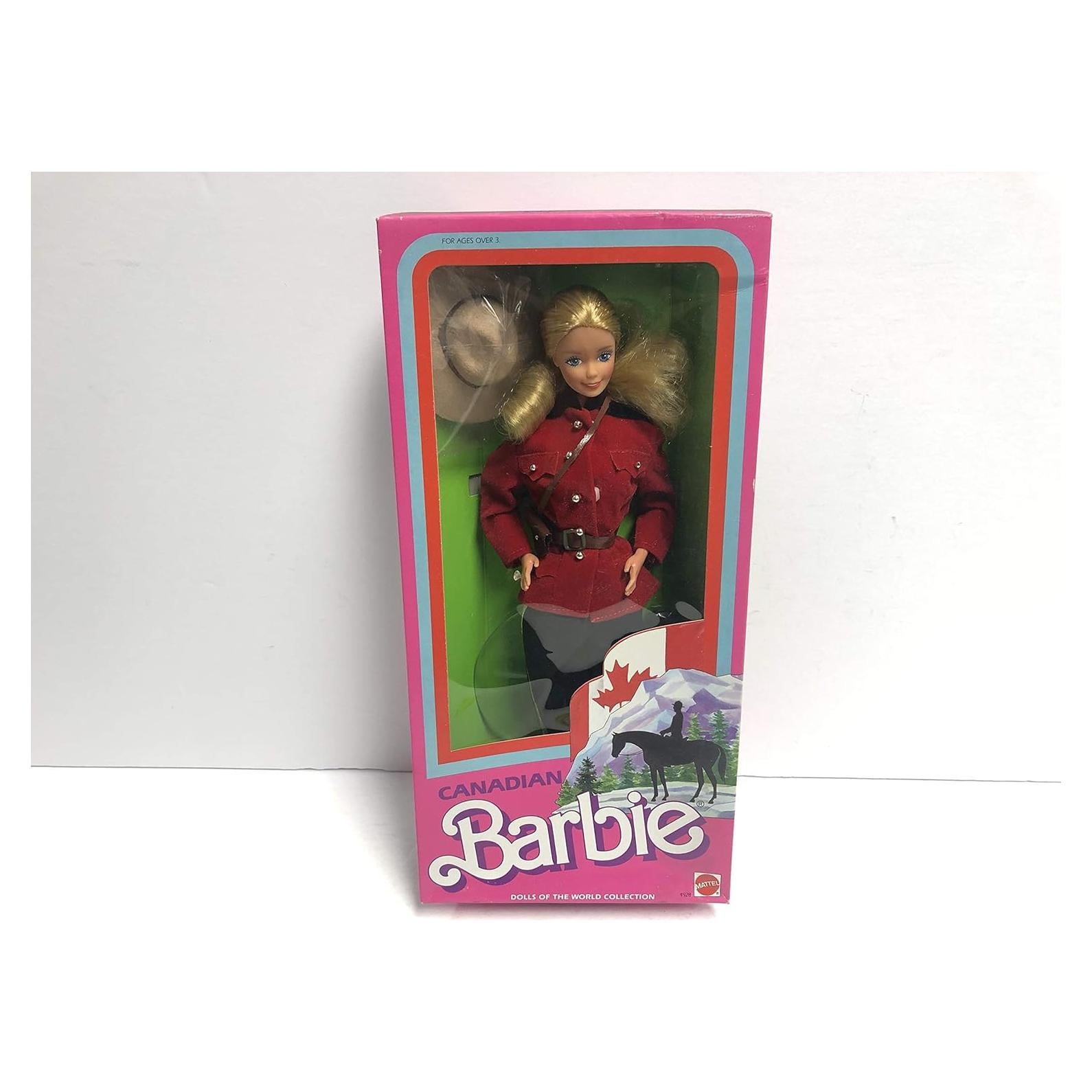 Muñeca Barbie Canadiense 1987 Mattel Edición Especial