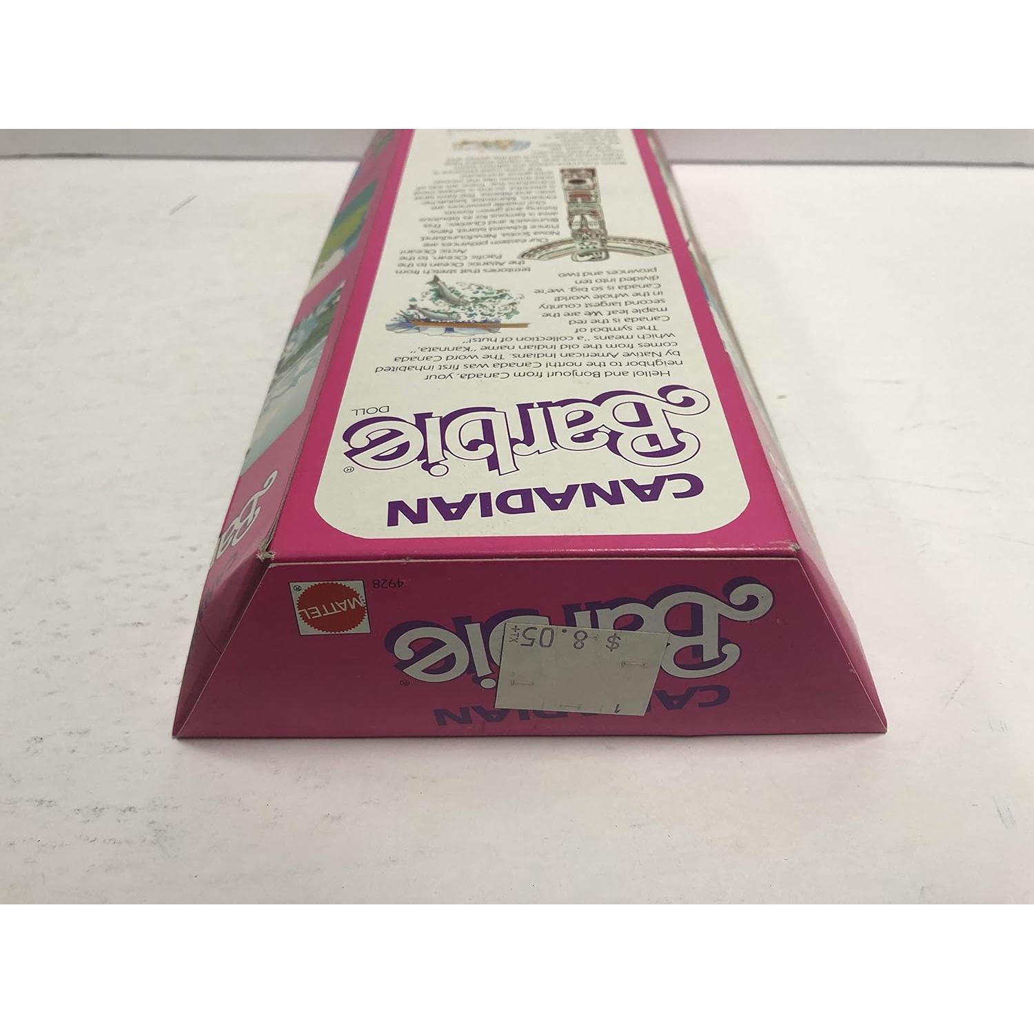 Muñeca Barbie Canadiense 1987 Mattel Edición Especial