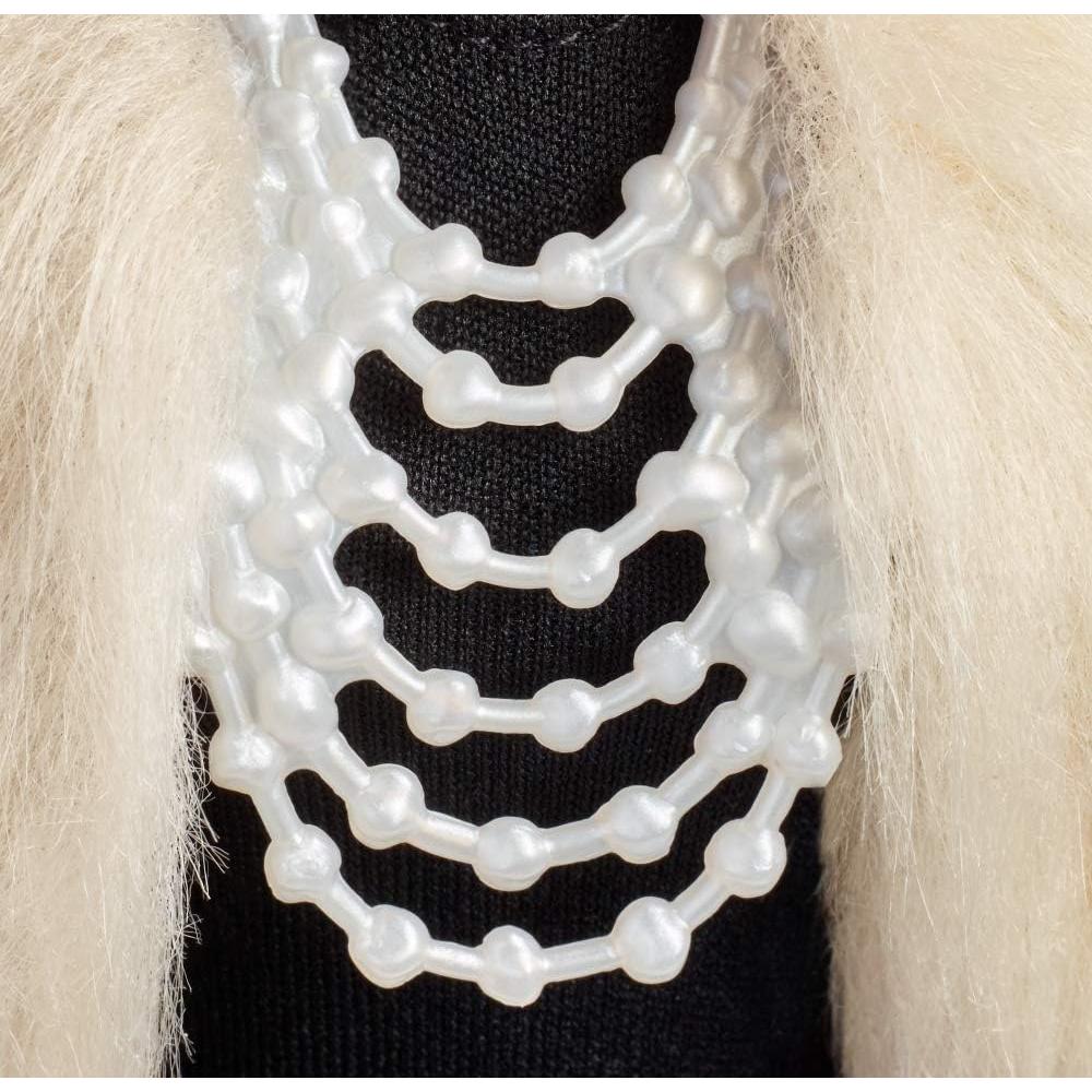 Muñeca Barbie Iris Apfel Coleccionista con Chaleco Multicolor