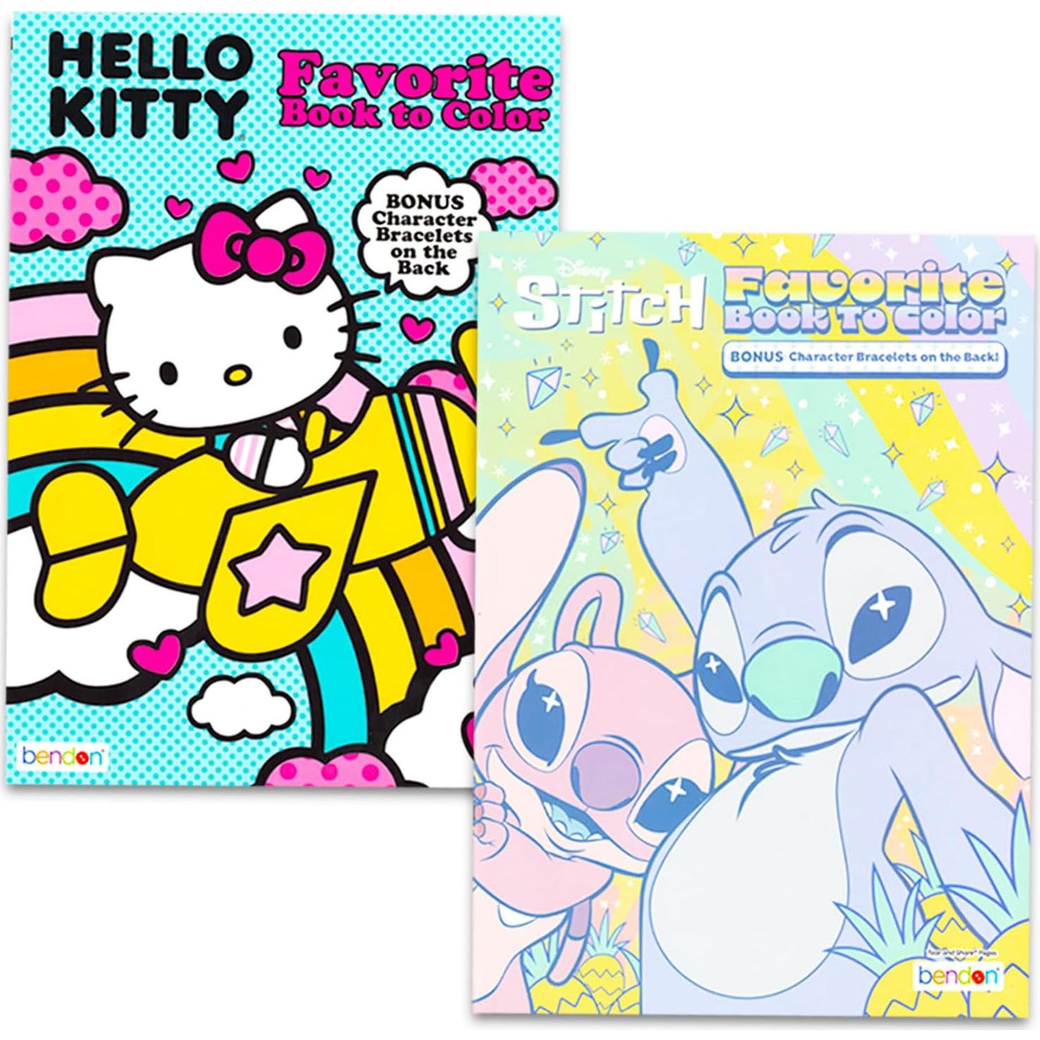 Paquete de 12 Libros para Colorear Disney para Niñas 3-8 Años