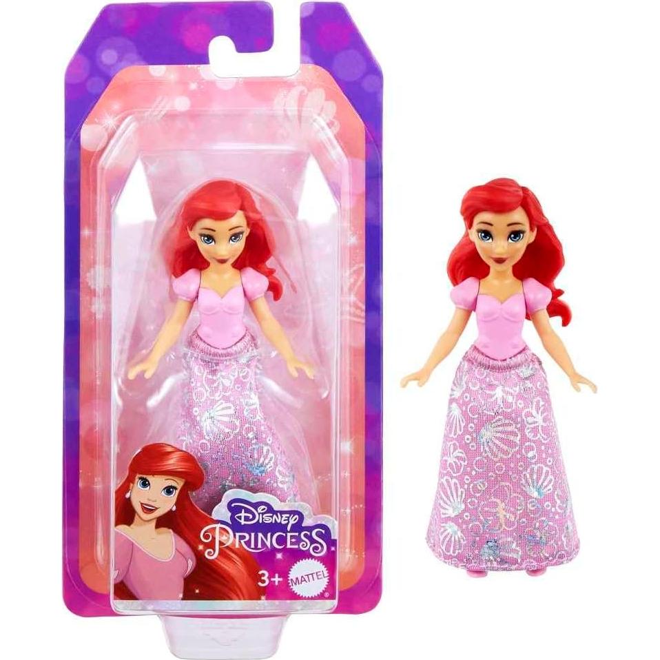 Muñeca Princesa Disney Ariel Mattel 9 cm