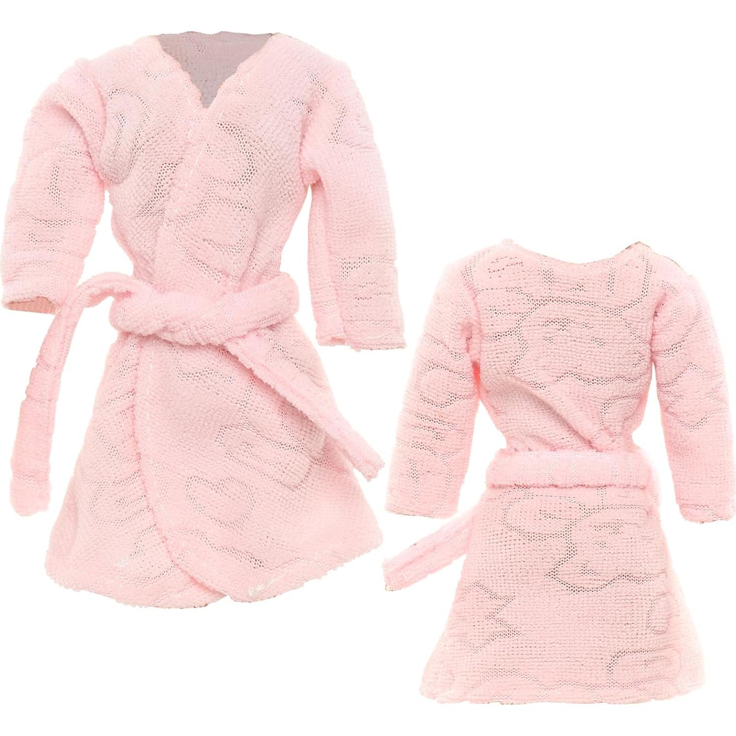 Pijama de Muñeca BARWA Traje de Sueño Rosa 29.21 cm
