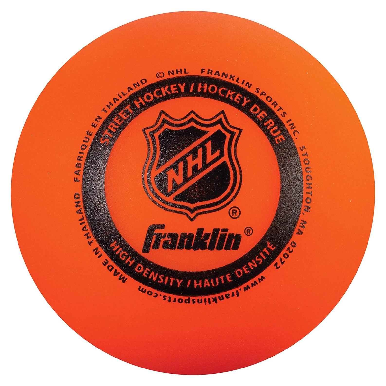 Pelotas de Hockey Callejero Franklin Sports NHL - Bolsa de 3