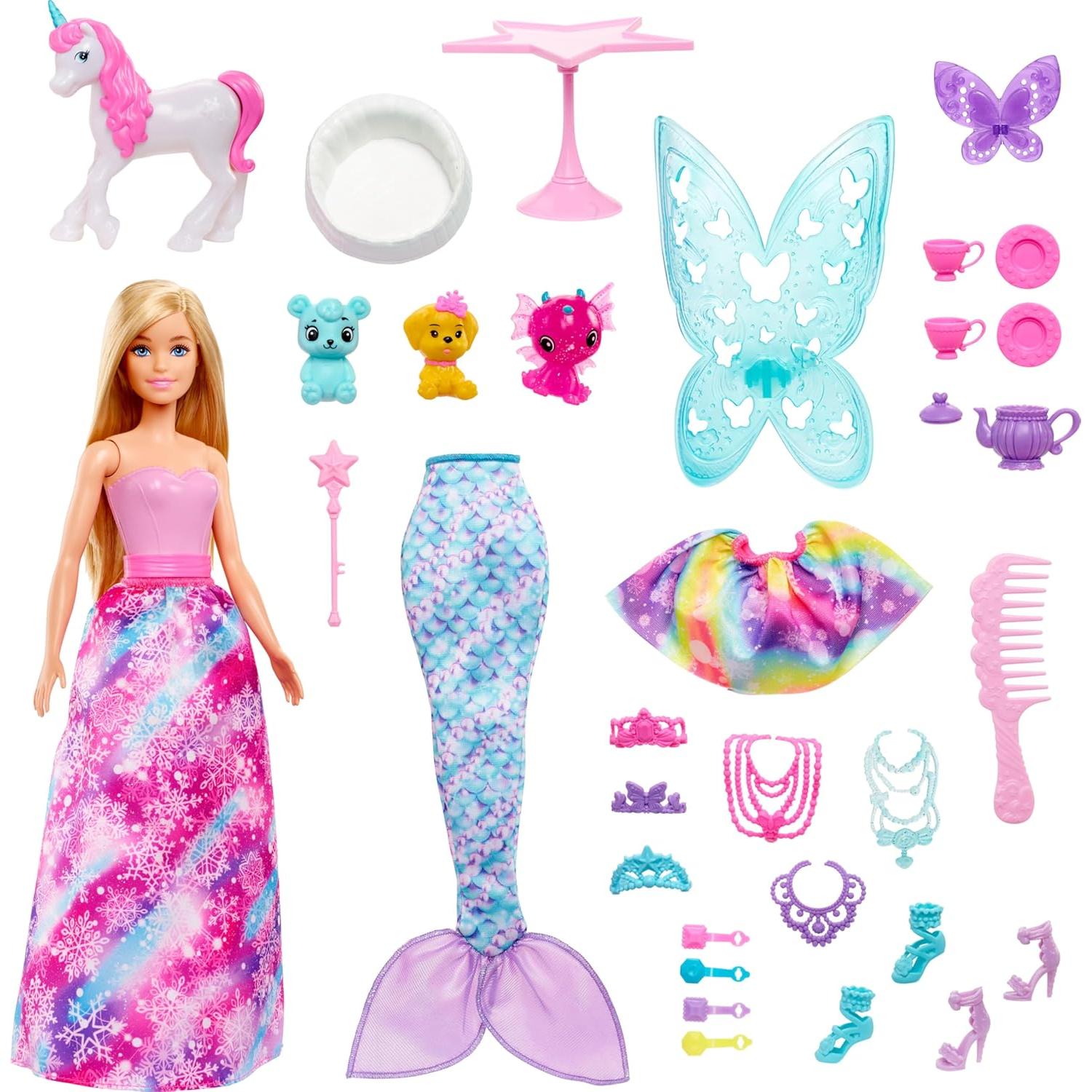 Calendario de Adviento Barbie Dreamtopia con 24 Sorpresas