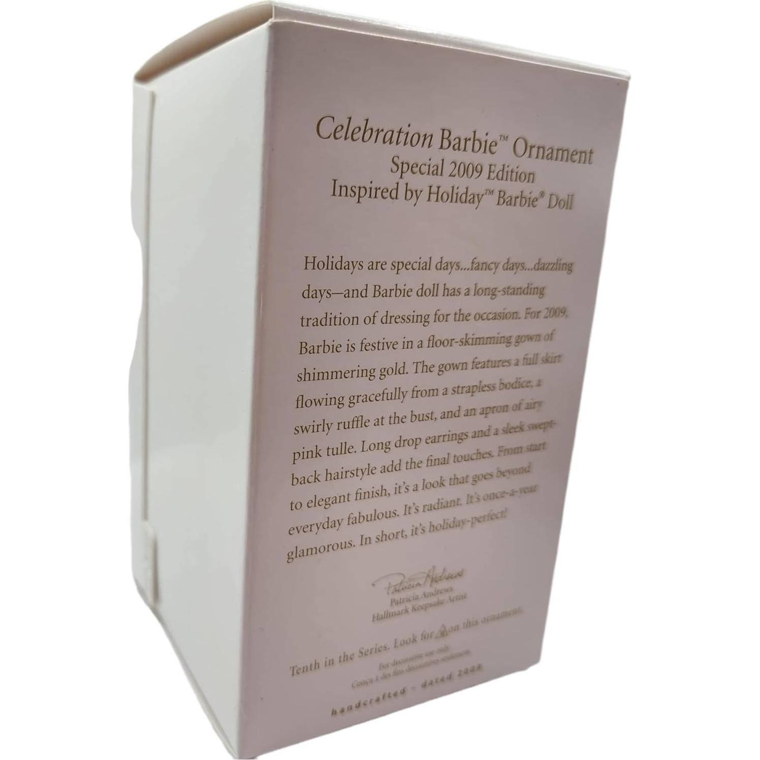 Adorno Barbie de Celebración 10ª Edición Hallmark 2009