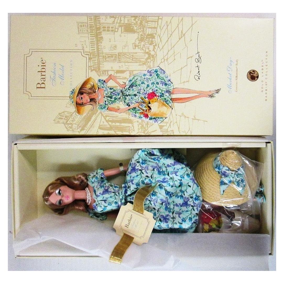 Muñeca Barbie Silkstone Día de Mercado Coleccionable 0.75 kg