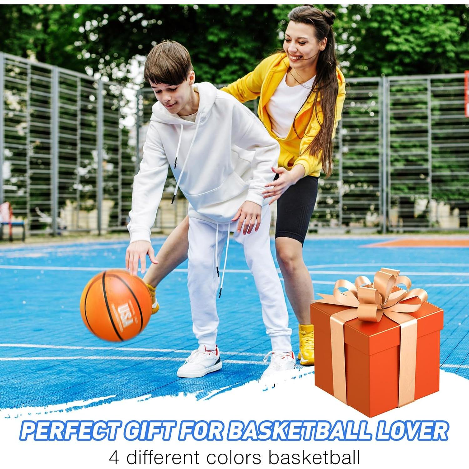 Balones de Baloncesto Libima 4 Pcs Tamaño 5 con Bomba