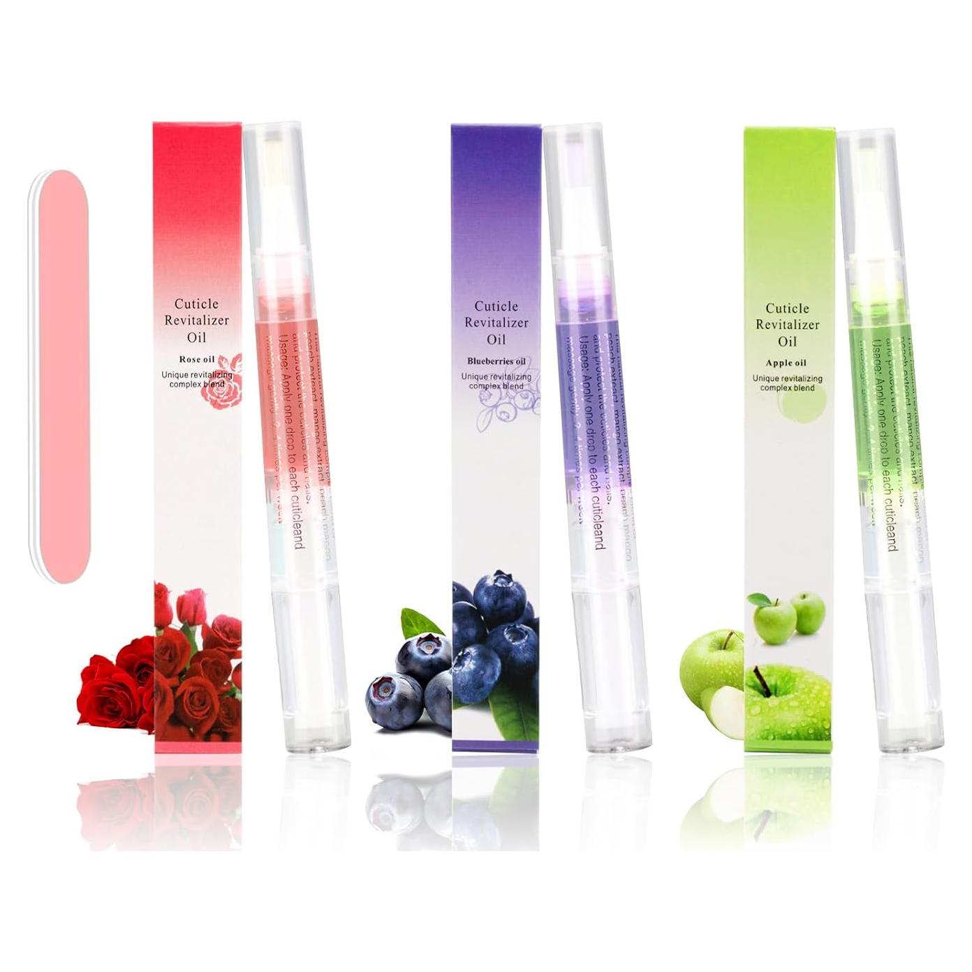 Bolígrafos de Aceite para Cutículas Meschett - 3 Piezas