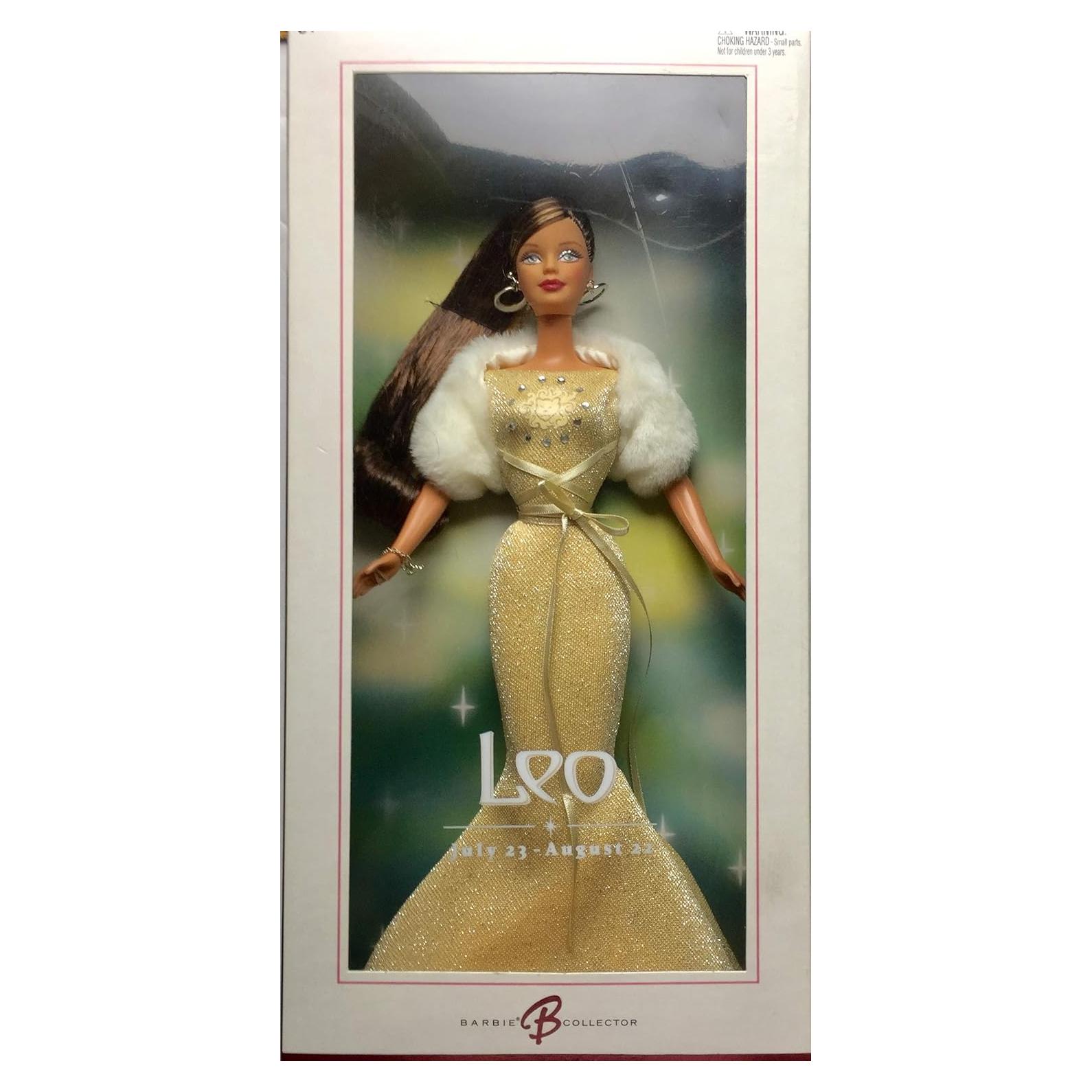 Muñeca Barbie Zodiaco Leo con vestido y accesorios