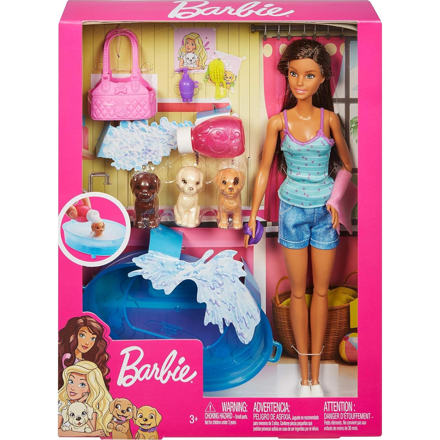 Juego de Mascotas y Accesorios Barbie Mattel - Morena