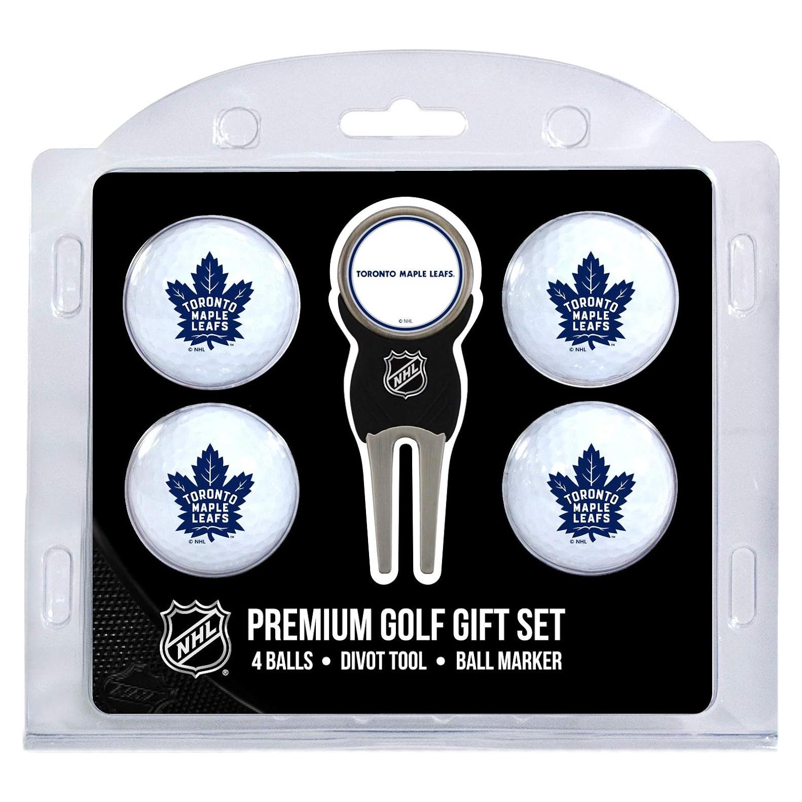 Set de 4 Bolas de Golf Team Golf NHL Toronto Maple Leafs