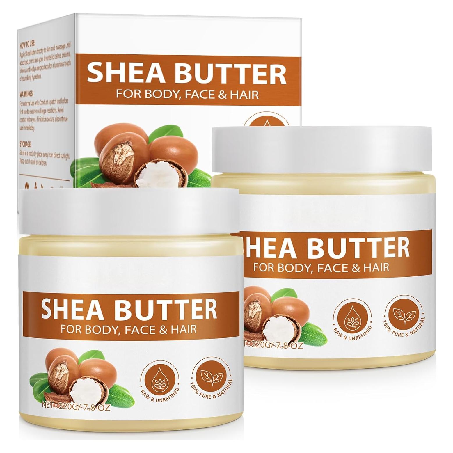 Manteca de Karité Cruda Orgánica Baisituo 220 g - Hidratación Piel y Cabello