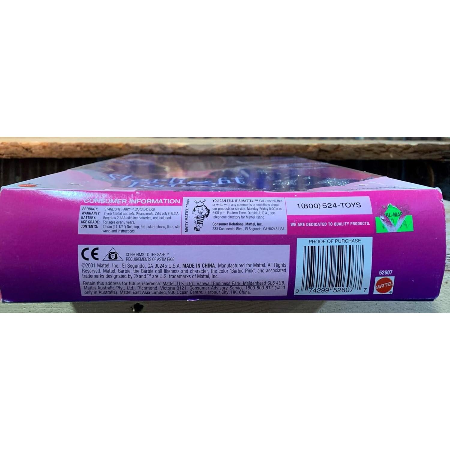 Muñeca Hada Brillante Barbie 52607 con Varita Mágica