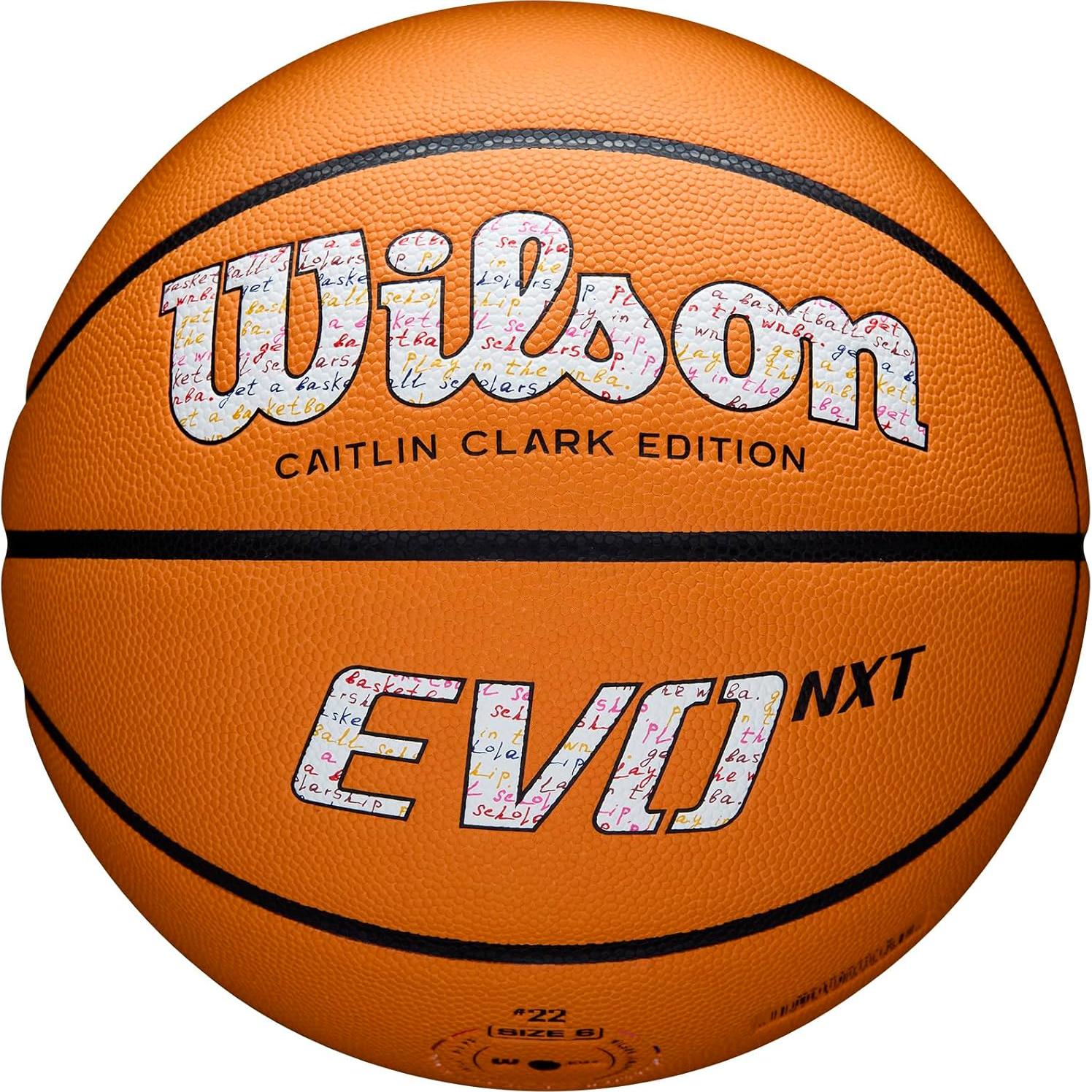 Balón de Baloncesto WILSON Caitlin Clark EVO NXT 3951 - Naranja