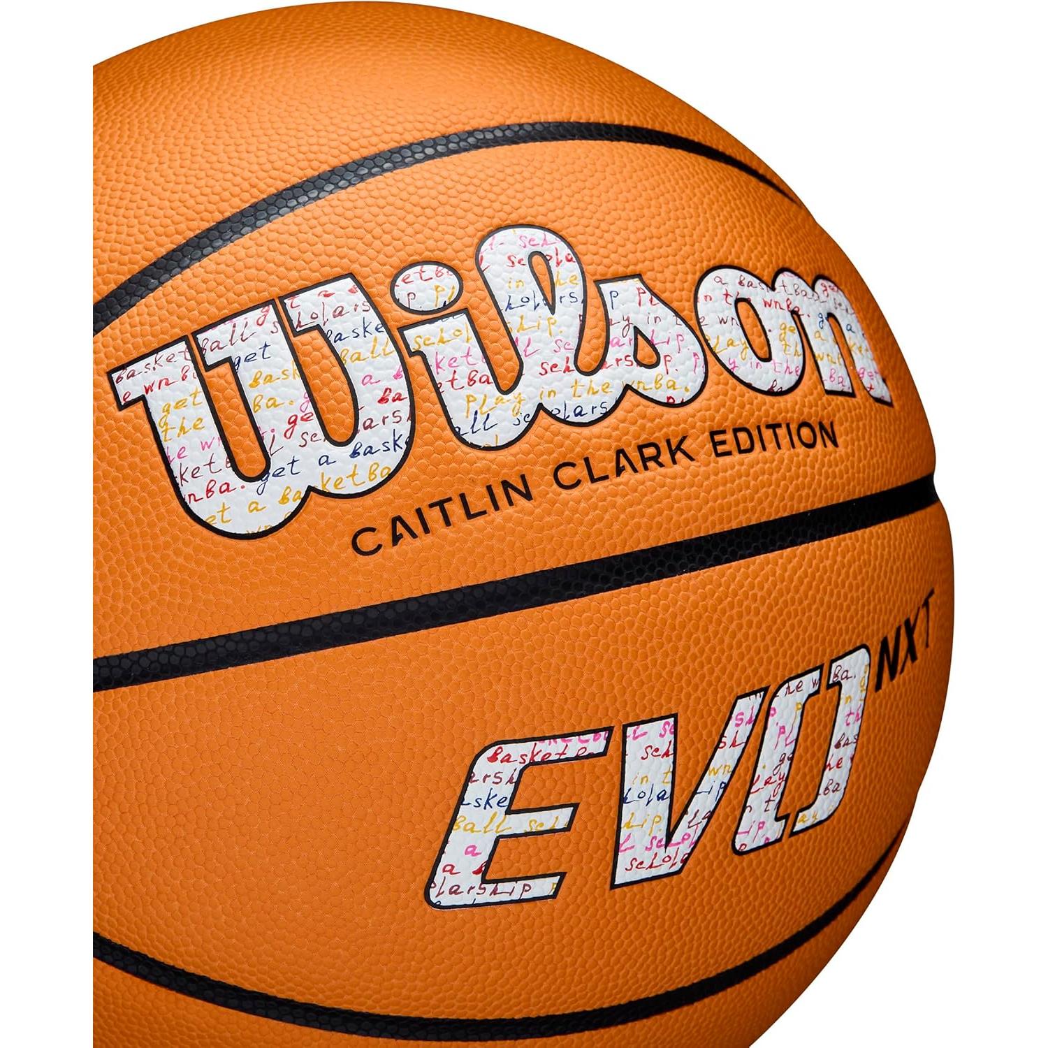 Balón de Baloncesto WILSON Caitlin Clark EVO NXT 3951 - Naranja