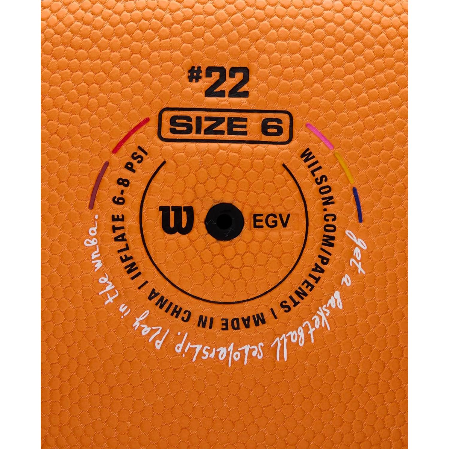 Balón de Baloncesto WILSON Caitlin Clark EVO NXT 3951 - Naranja