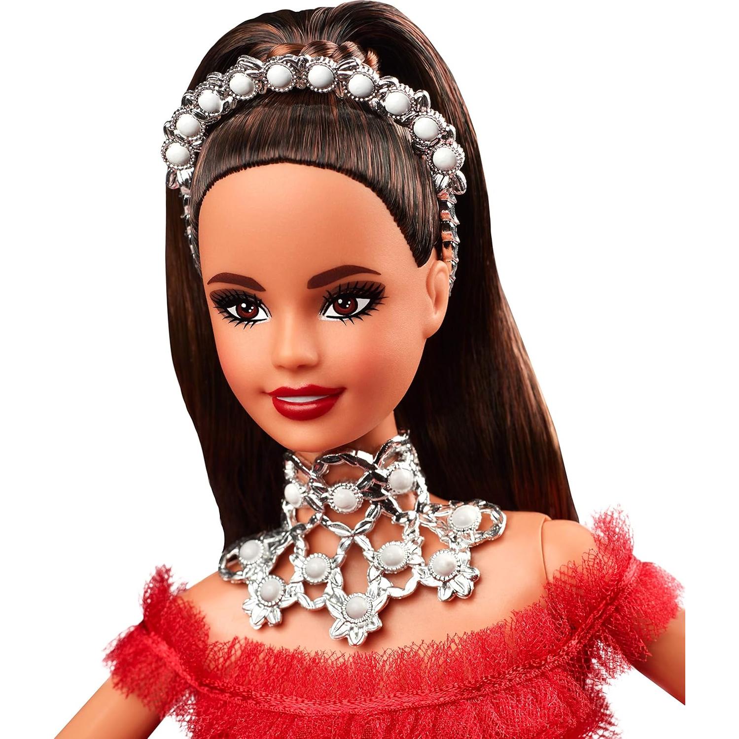 Muñeca Barbie de Vacaciones 2018 FRN71 - Vestido Rojo