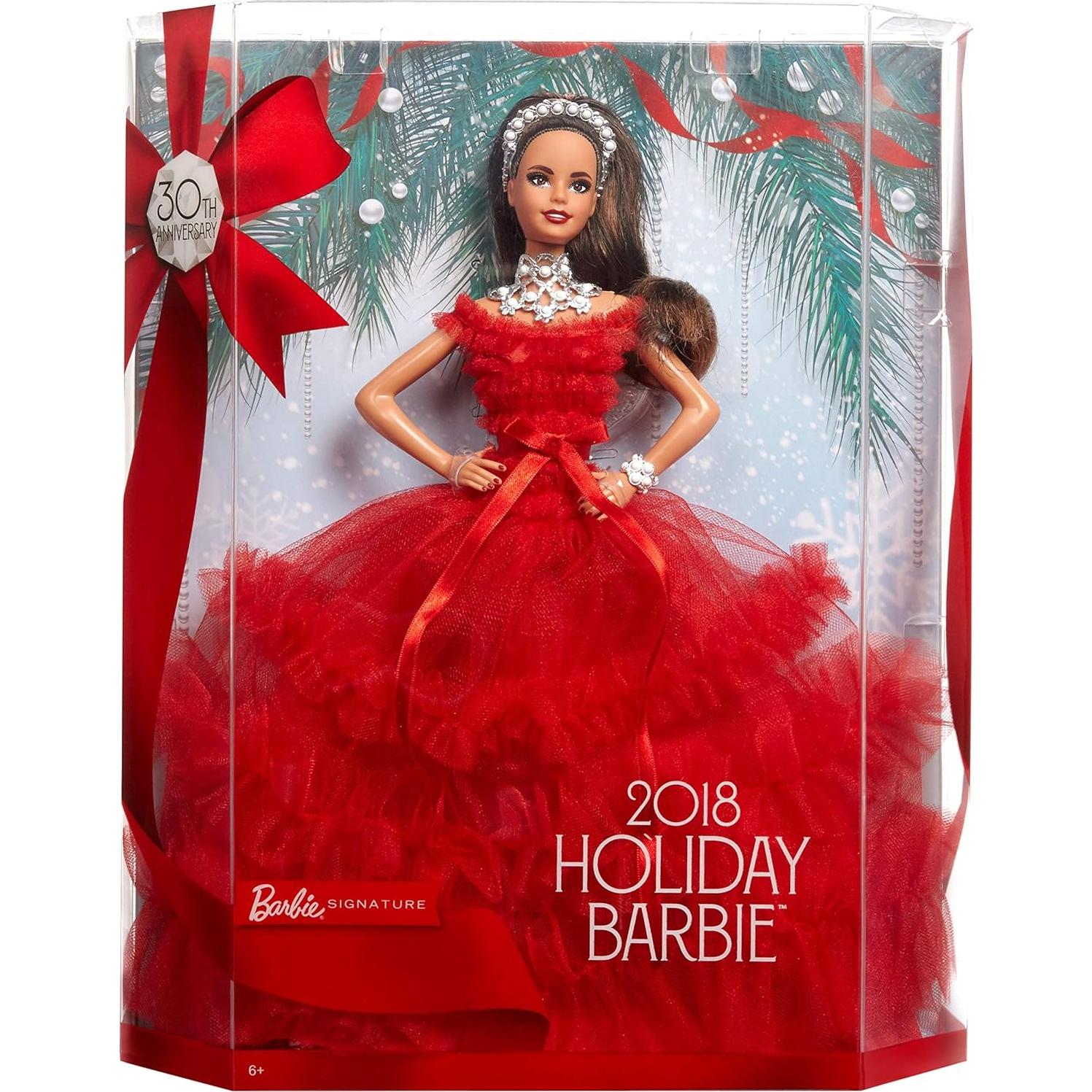 Muñeca Barbie de Vacaciones 2018 FRN71 - Vestido Rojo