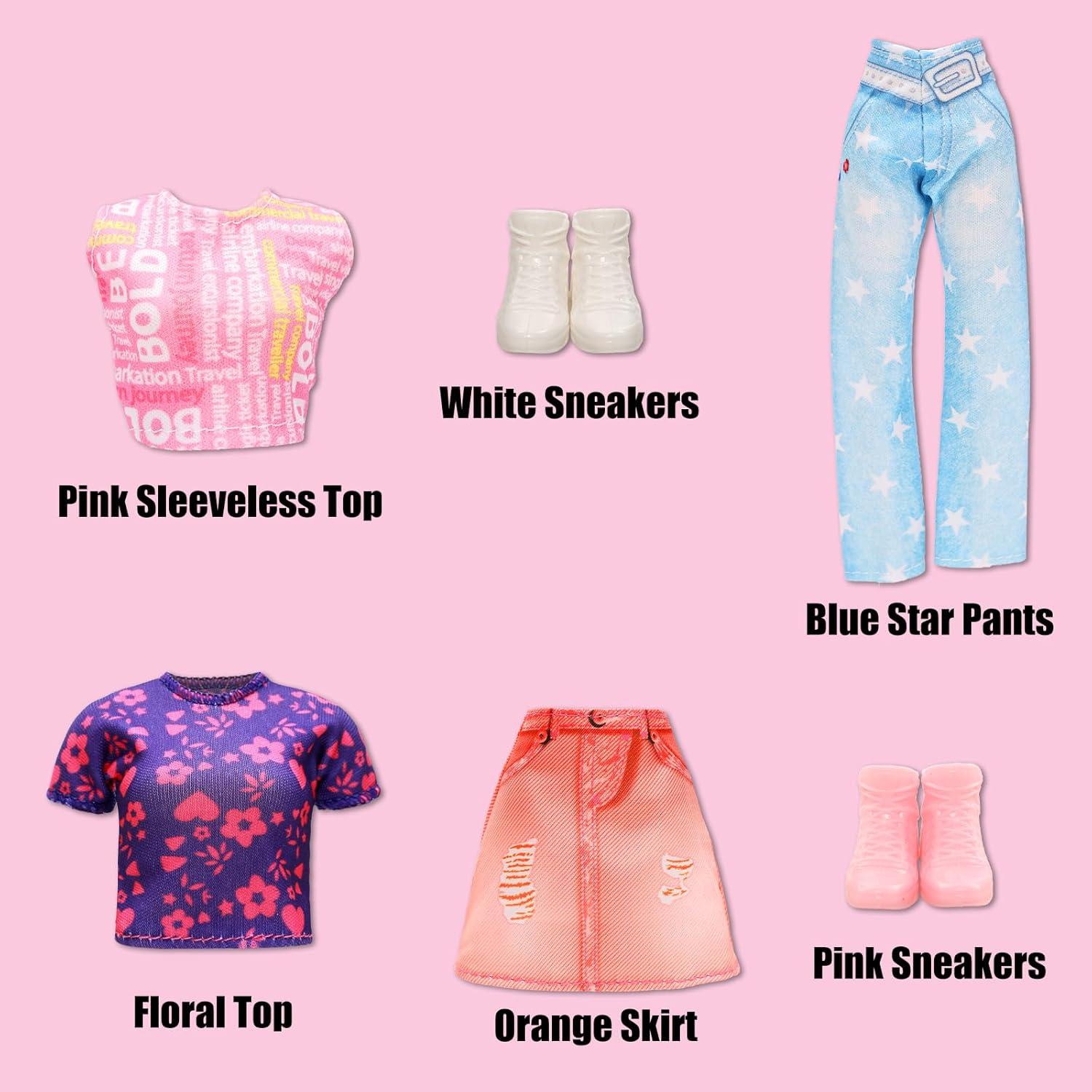 Conjunto de Camping para Muñecas 11.5" BEABARZA 34 Piezas