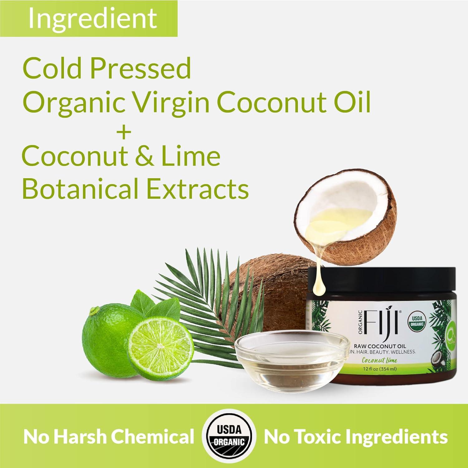 Aceite de Coco Orgánico Extra Virgen Prensado en Frío 340g