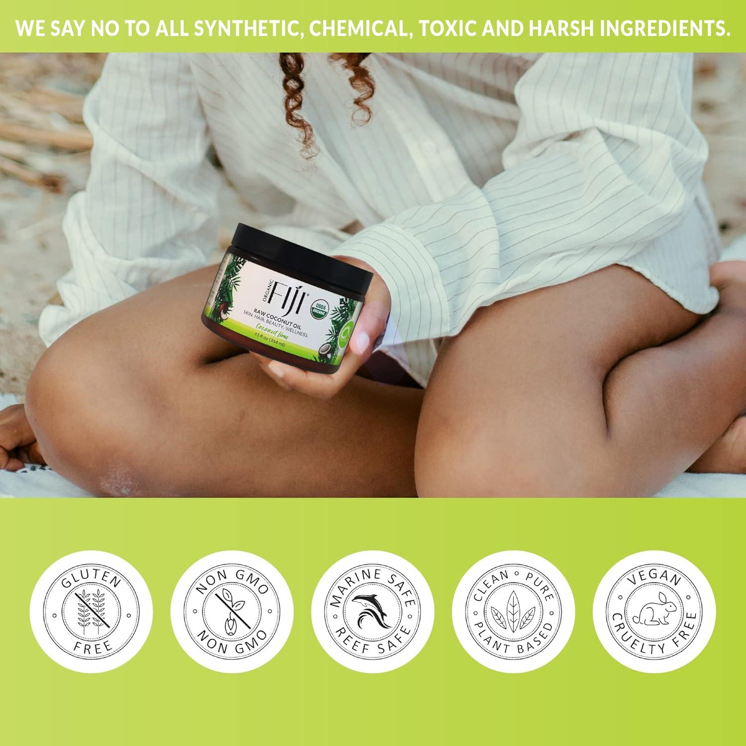 Aceite de Coco Orgánico Extra Virgen Prensado en Frío 340g