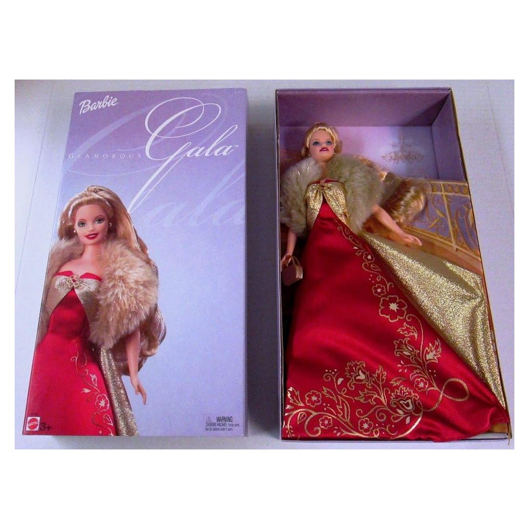 Muñeca Barbie Gala Glamourosa Exclusiva Avon - Vestido Rojo