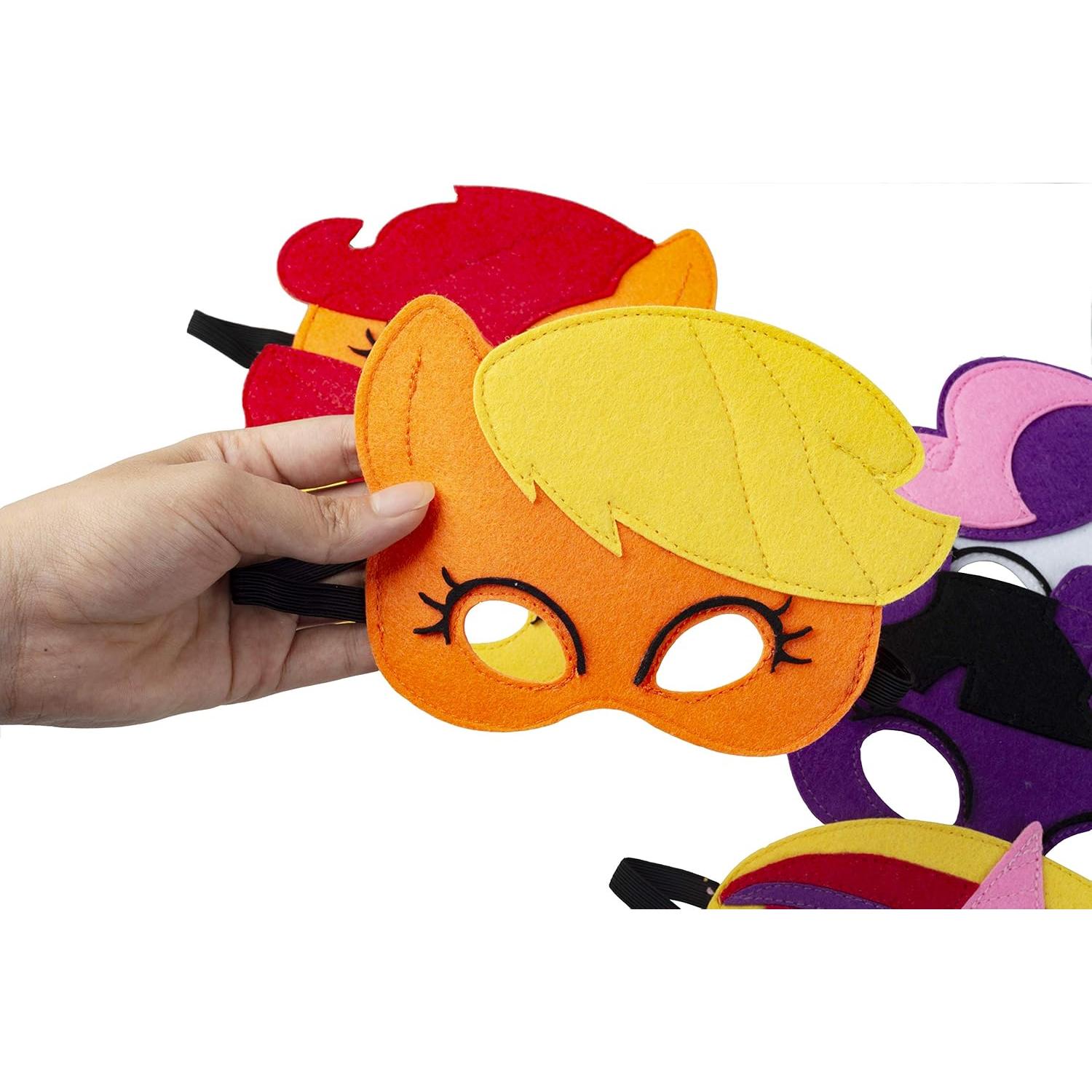 Mascarillas de Pony TEEHOME para Niñas - 12 Piezas Ajustables