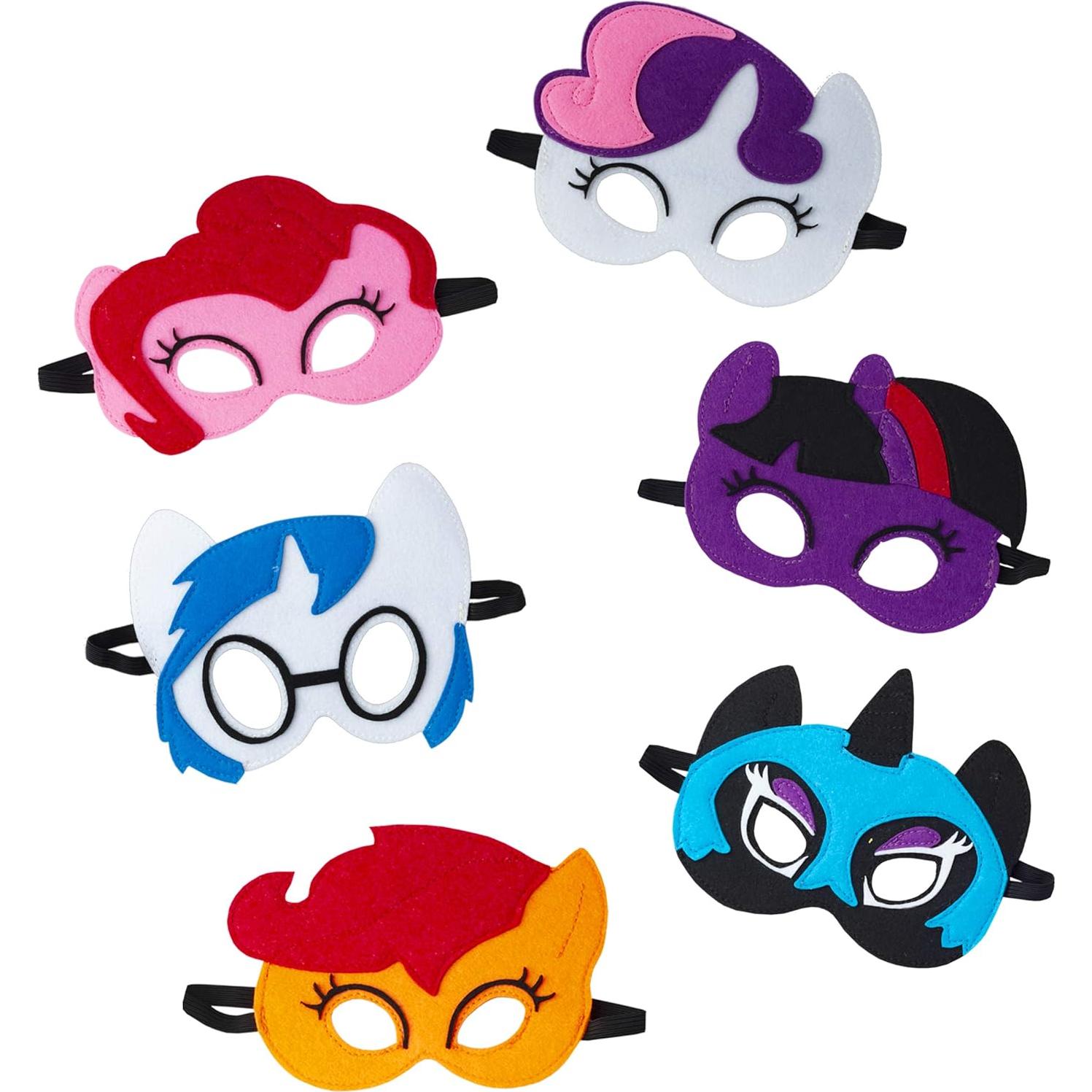 Mascarillas de Pony TEEHOME para Niñas - 12 Piezas Ajustables