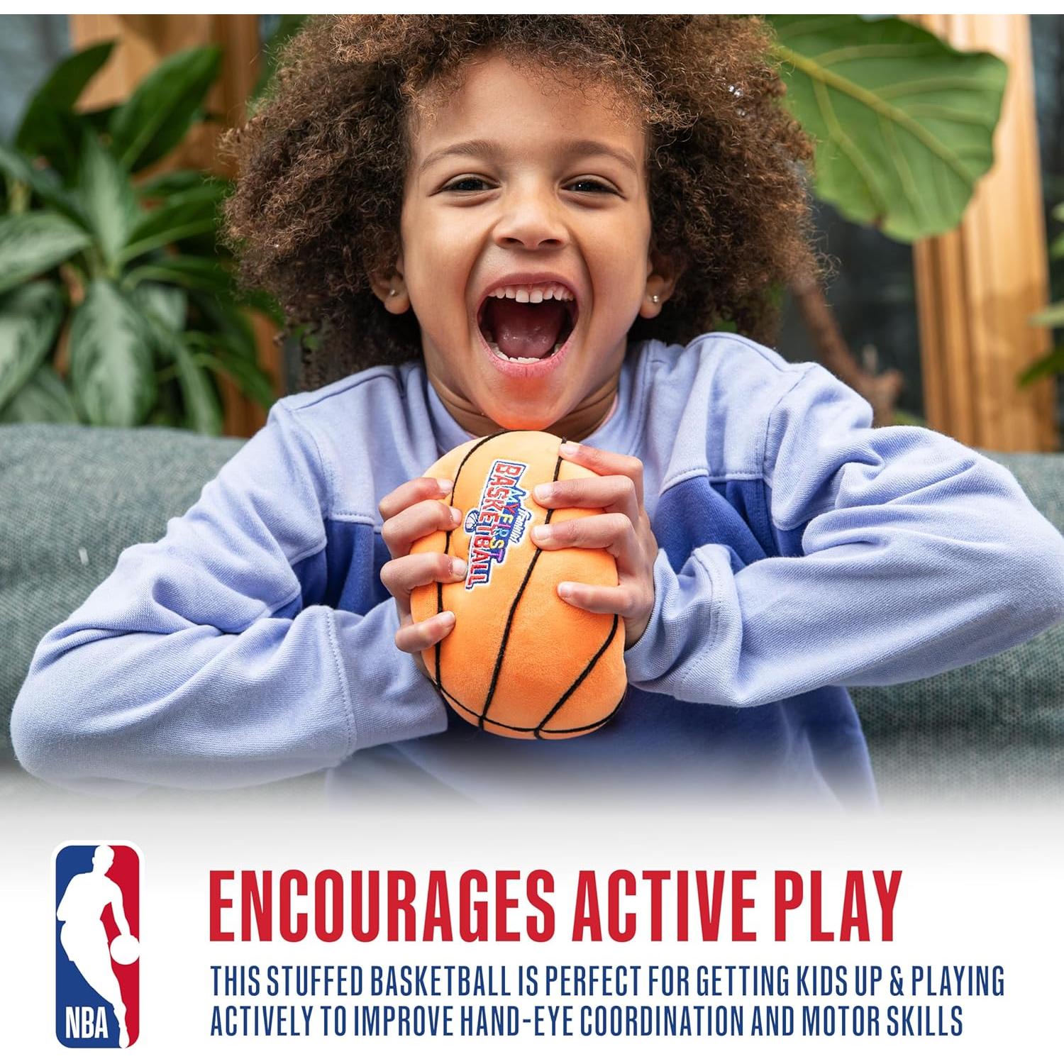 Pelota de Peluche Baloncesto Franklin Sports 12.7 cm Suave