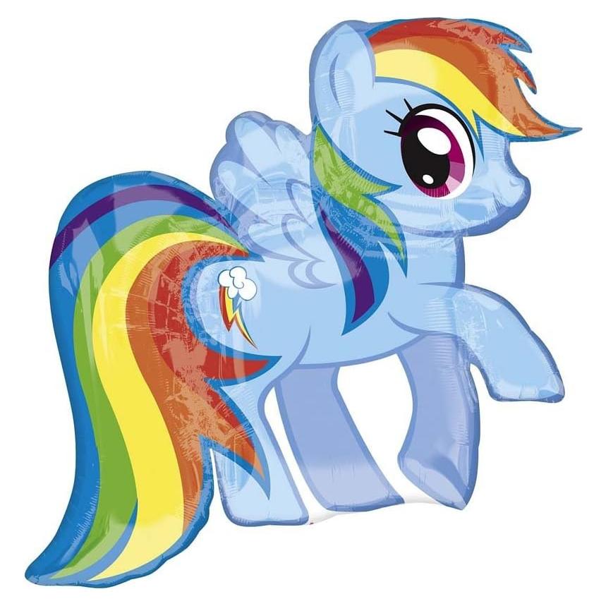 Globo de Fiesta My Little Pony Rainbow Dash 71 cm