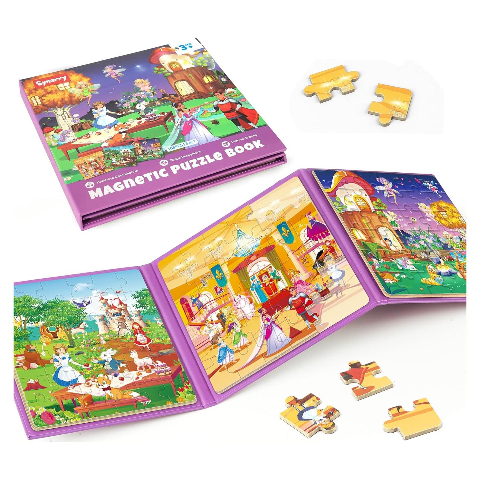 Puzzle Magnético Princesa Hada SYNARRY 36 Piezas 17.5cm