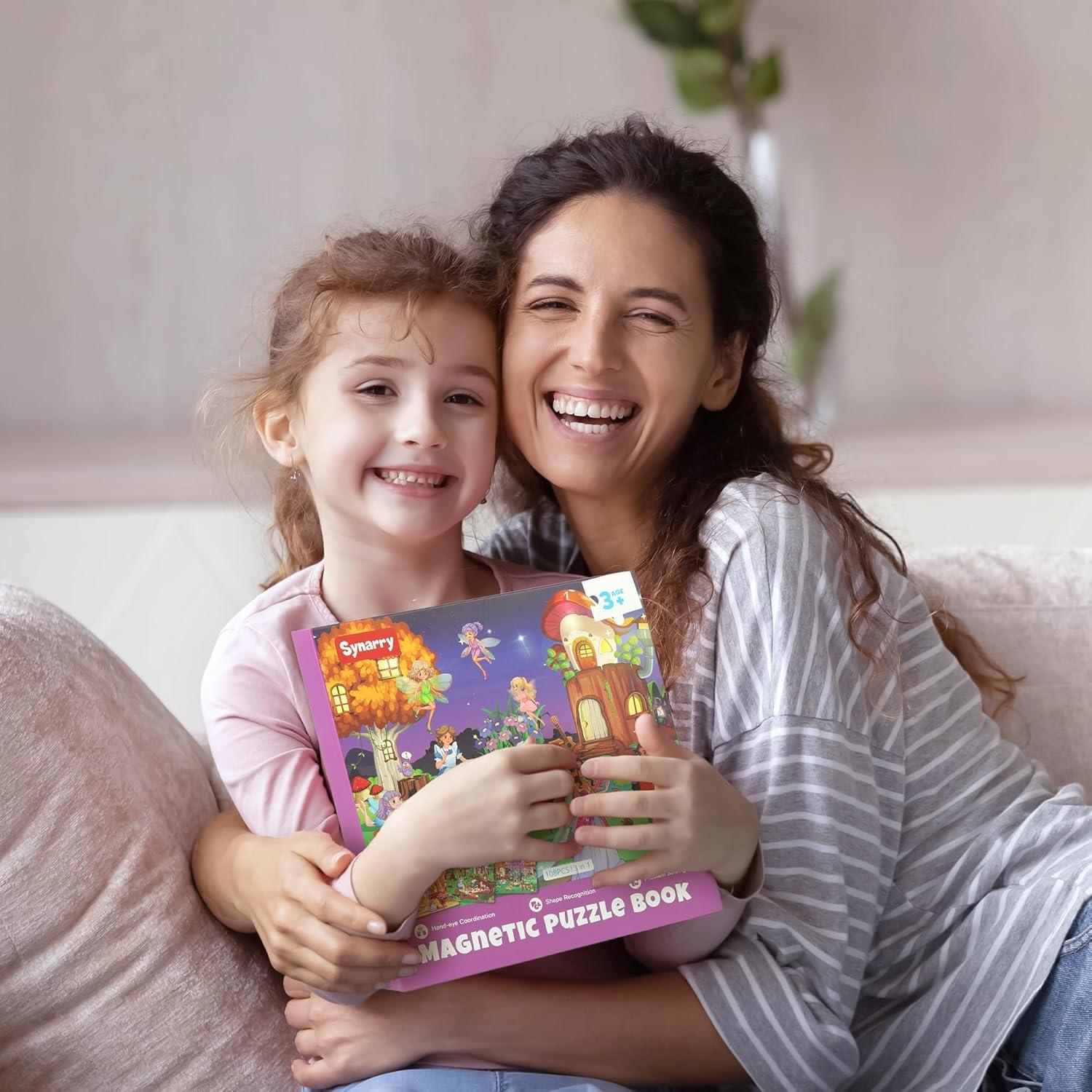 Puzzle Magnético Princesa Hada SYNARRY 36 Piezas 17.5cm