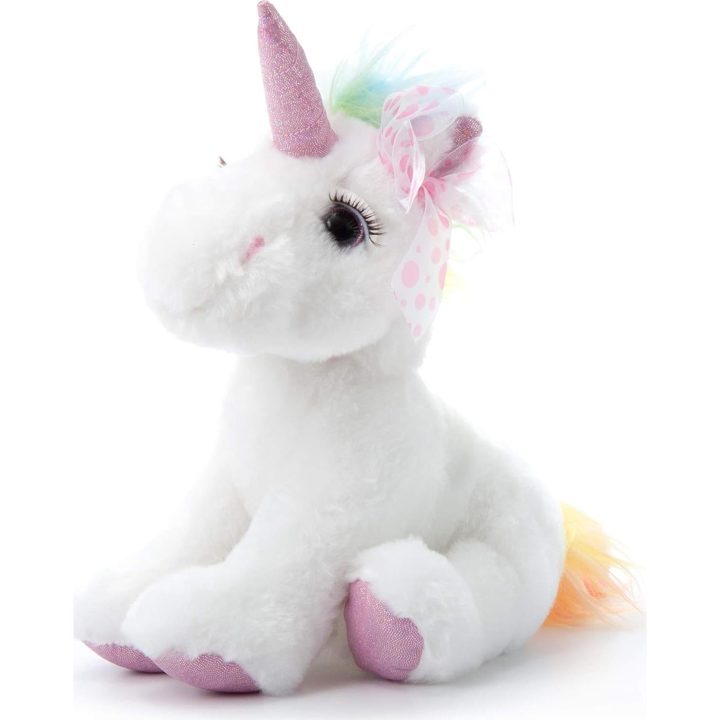 Juguete de Peluche Unicornio Lash'z 25.4 cm para Niñas