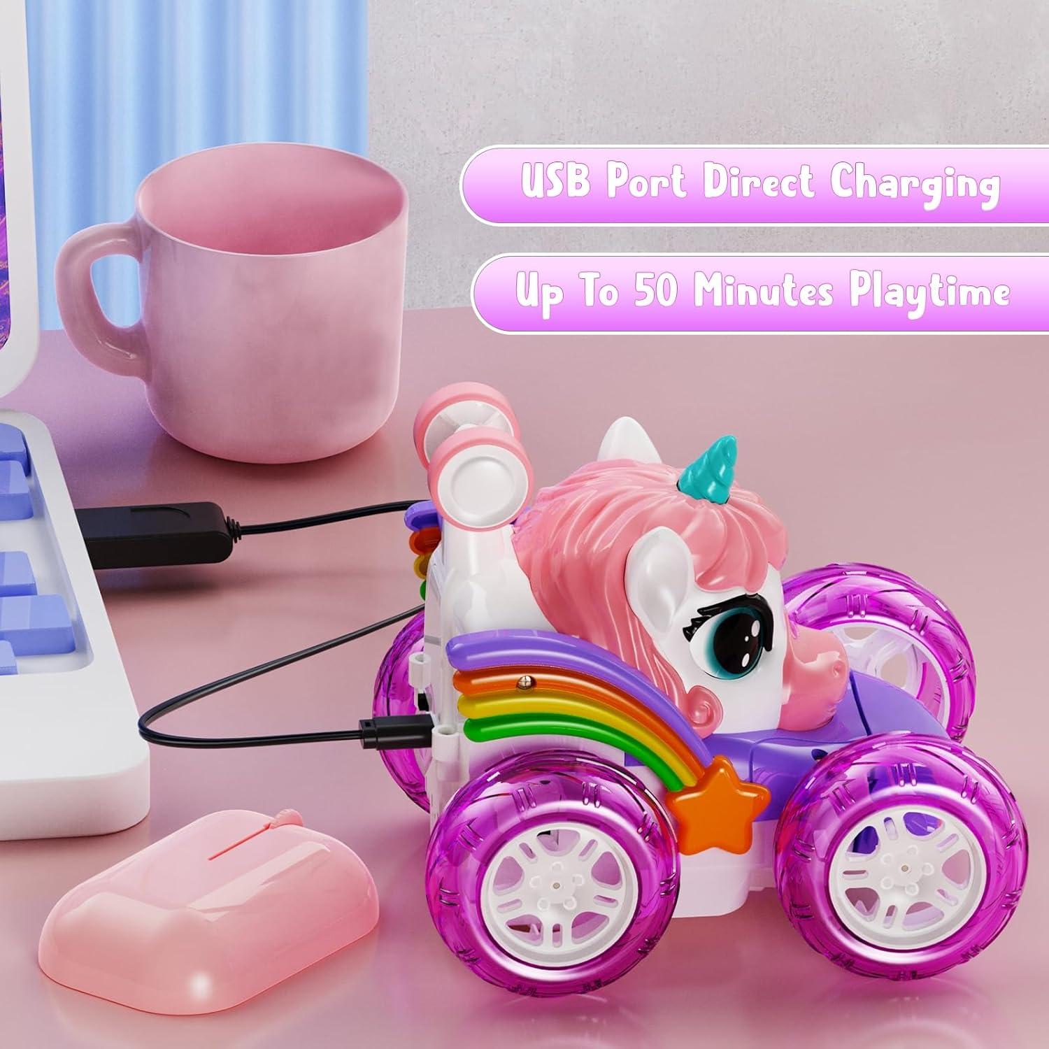 Coche RC Acrobático Unicornio Shantou 4WD 360° Recargable