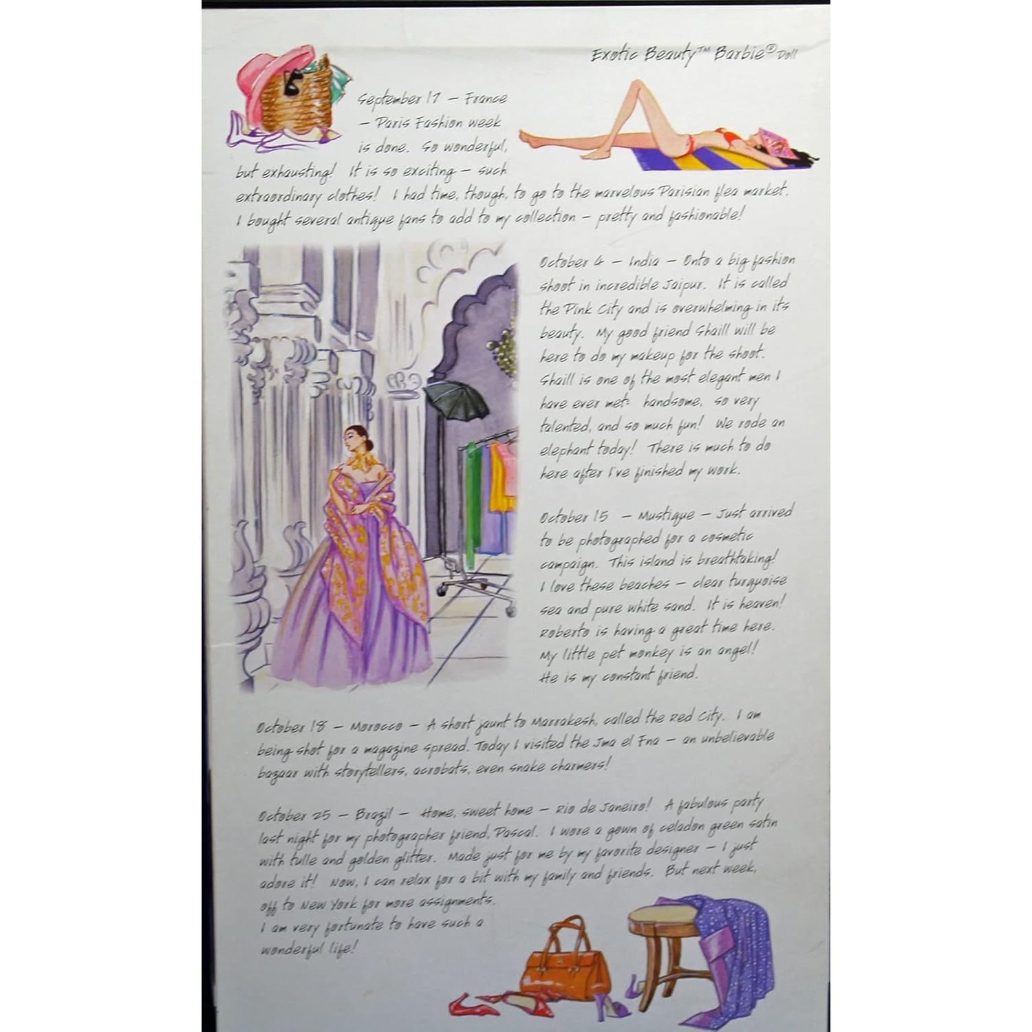 Muñeca Coleccionista Barbie Belleza Exótica Edición Especial