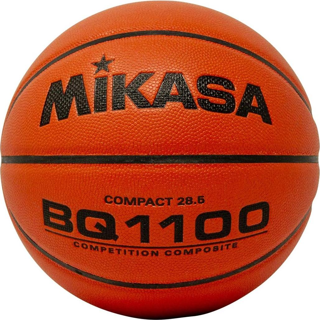 Balón de Baloncesto Mikasa BQ1100 Tamaño Oficial Naranja