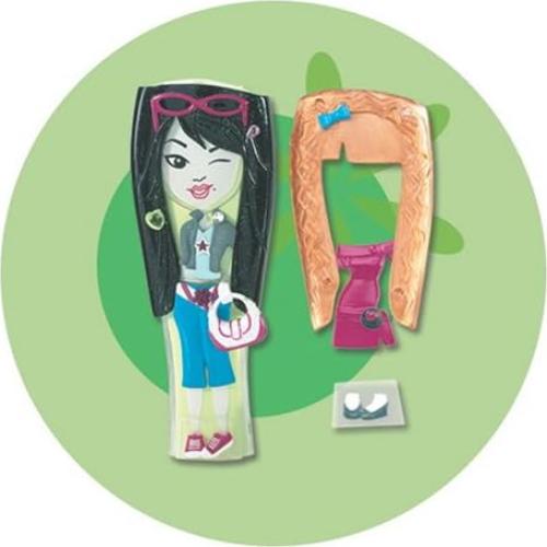 Paquete de Moda Chicas Barbie Mattel - 2 Atuendos y Accesorios