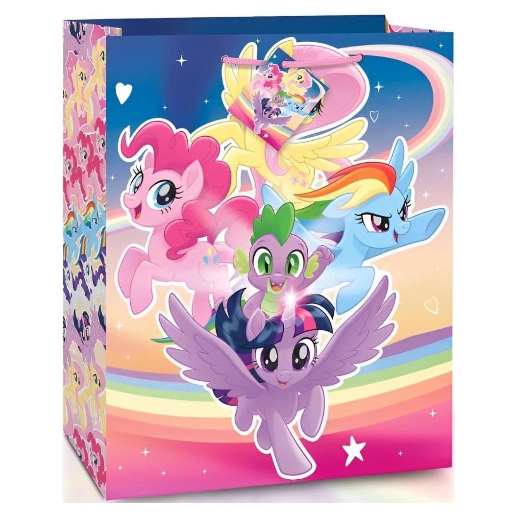 Bolsa de Regalo de Papel My Little Pony Única 30.48x25.4 cm