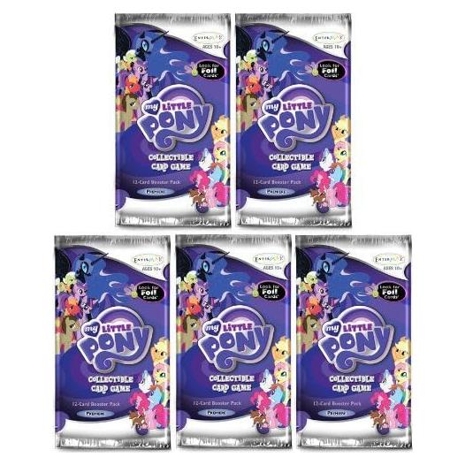 Juego de Cartas Coleccionables Mi Pequeño Pony - 5 Paquetes