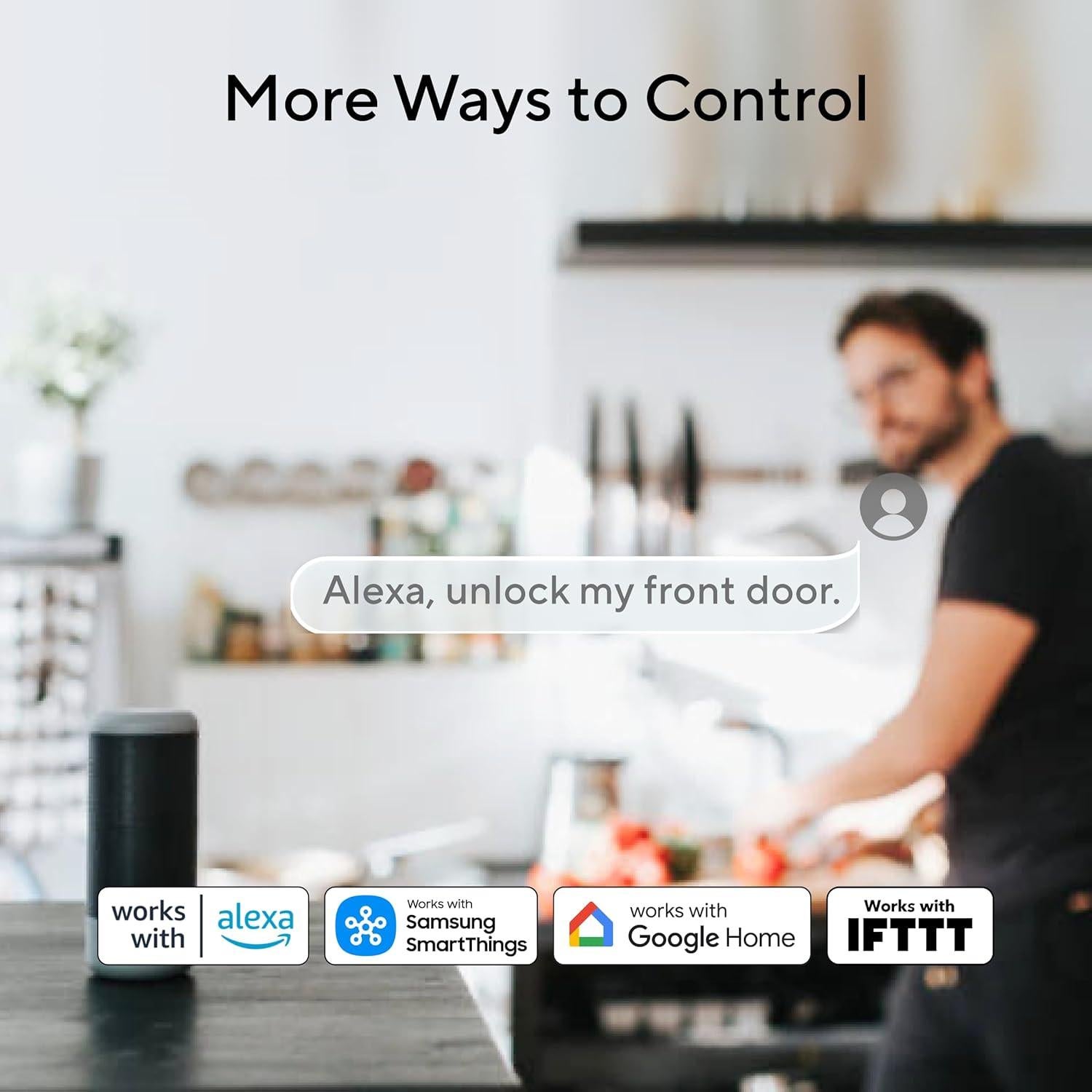 Cerradura Inteligente ULTRALOQ Latch 5 WiFi Huella Dactilar