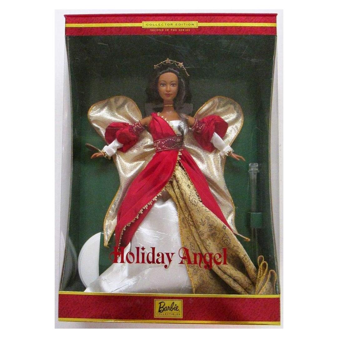 Barbie Ángel de Vacaciones Afroamericana Mattel 38cm