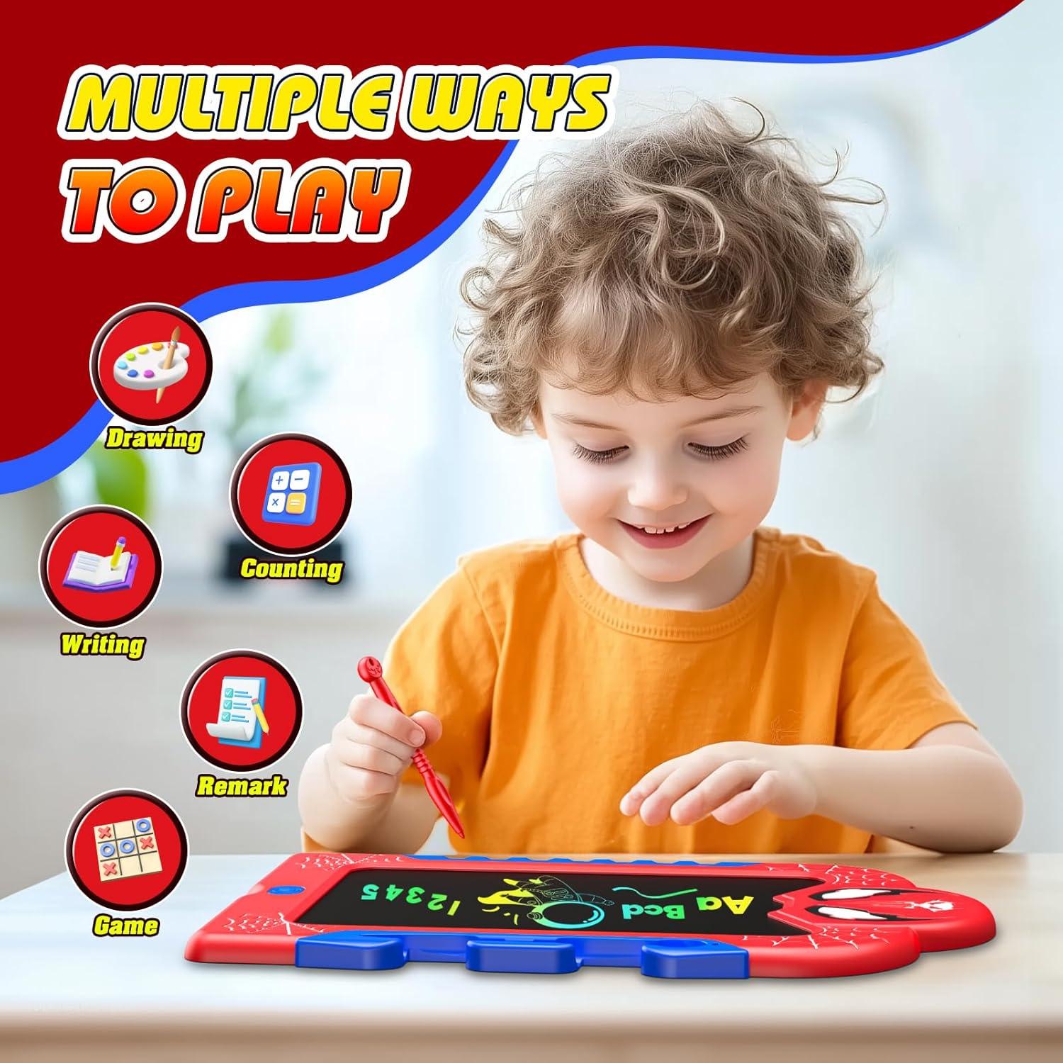 Tablet de Escritura LCD Spidolapse 8.5" Colorida para Niños